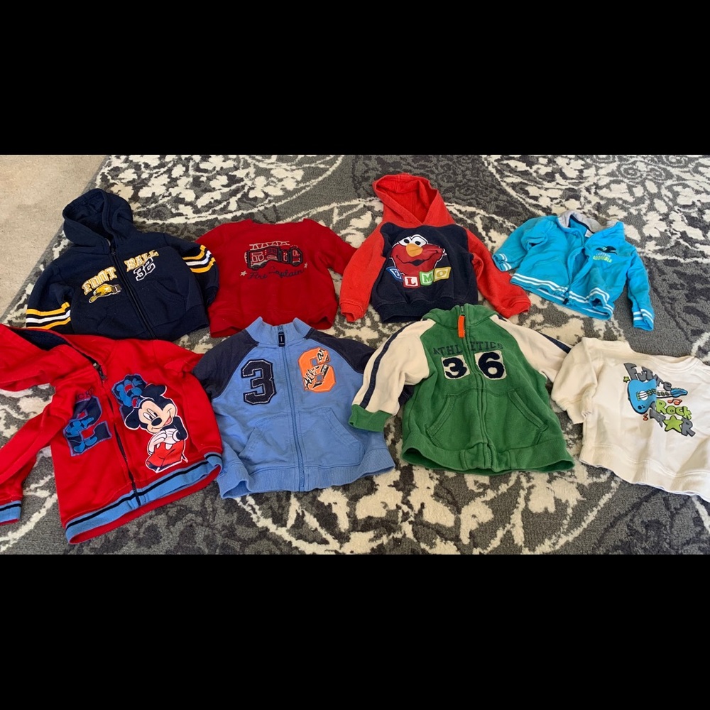 Boys sweatshirt lot